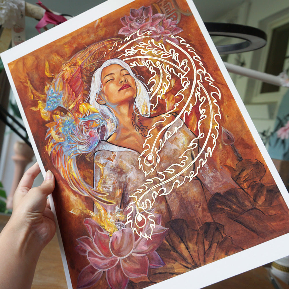"Phoenix Marked" Fine Art Print