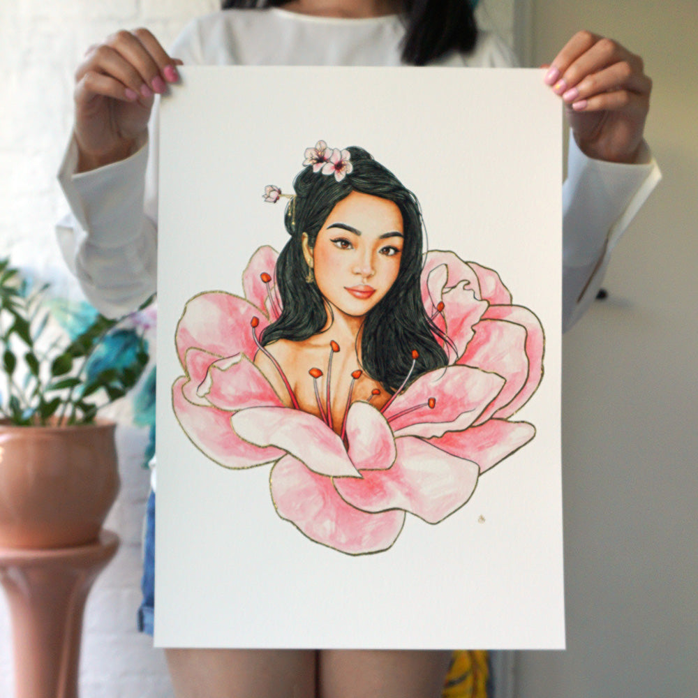 Power is Feminine: Ichiyo Fine Art Print