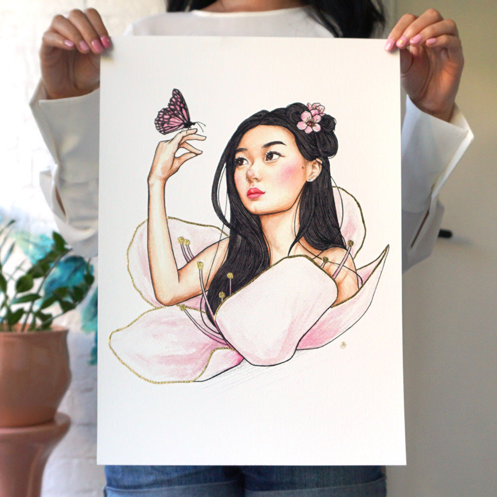 Power is Feminine: Yamazakura Fine Art Print