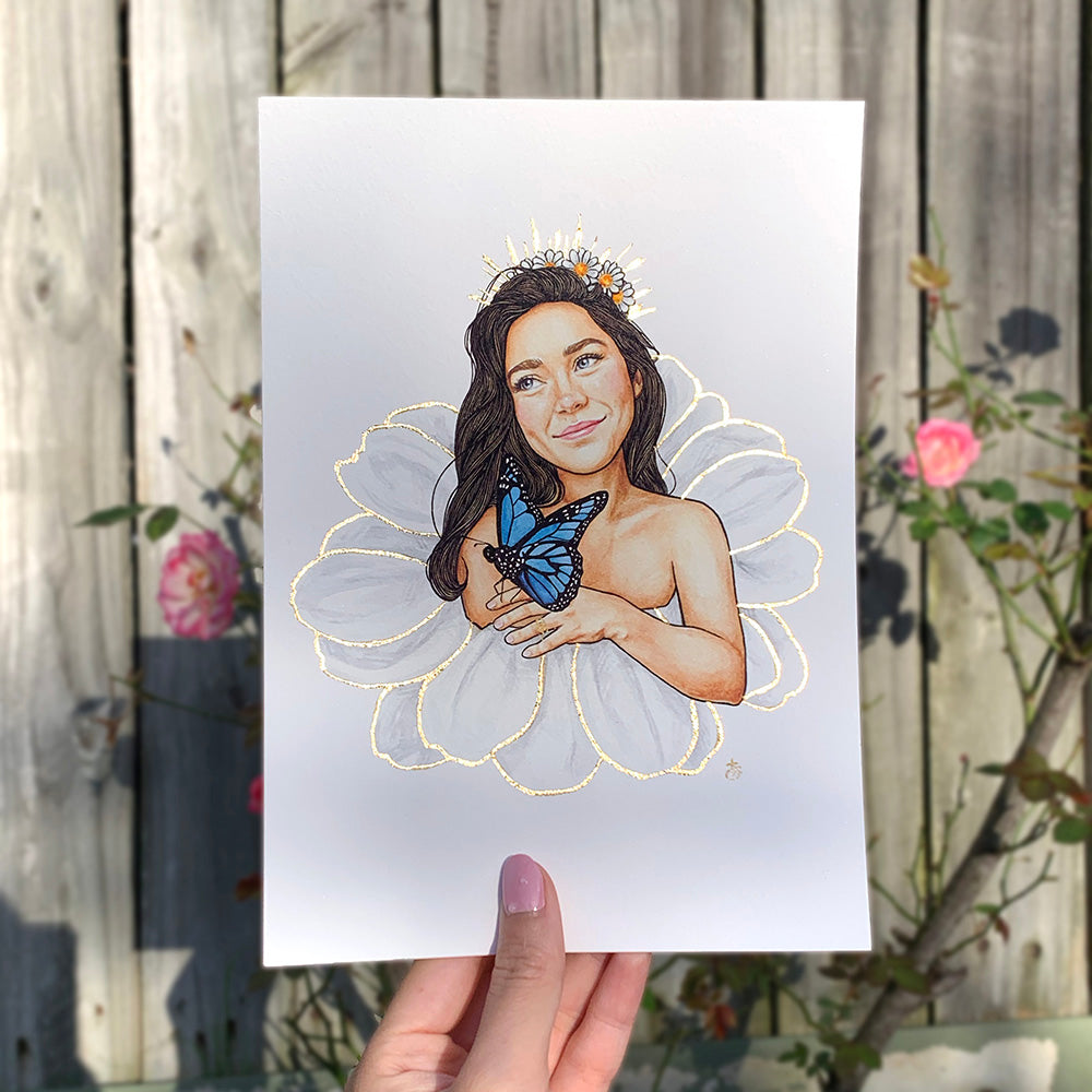 Power is Feminine: Daisy Fine Art Print