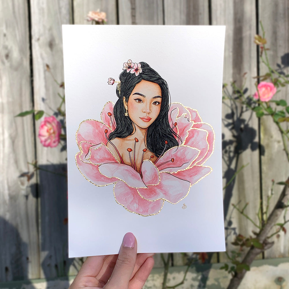 Power is Feminine: Ichiyo Fine Art Print