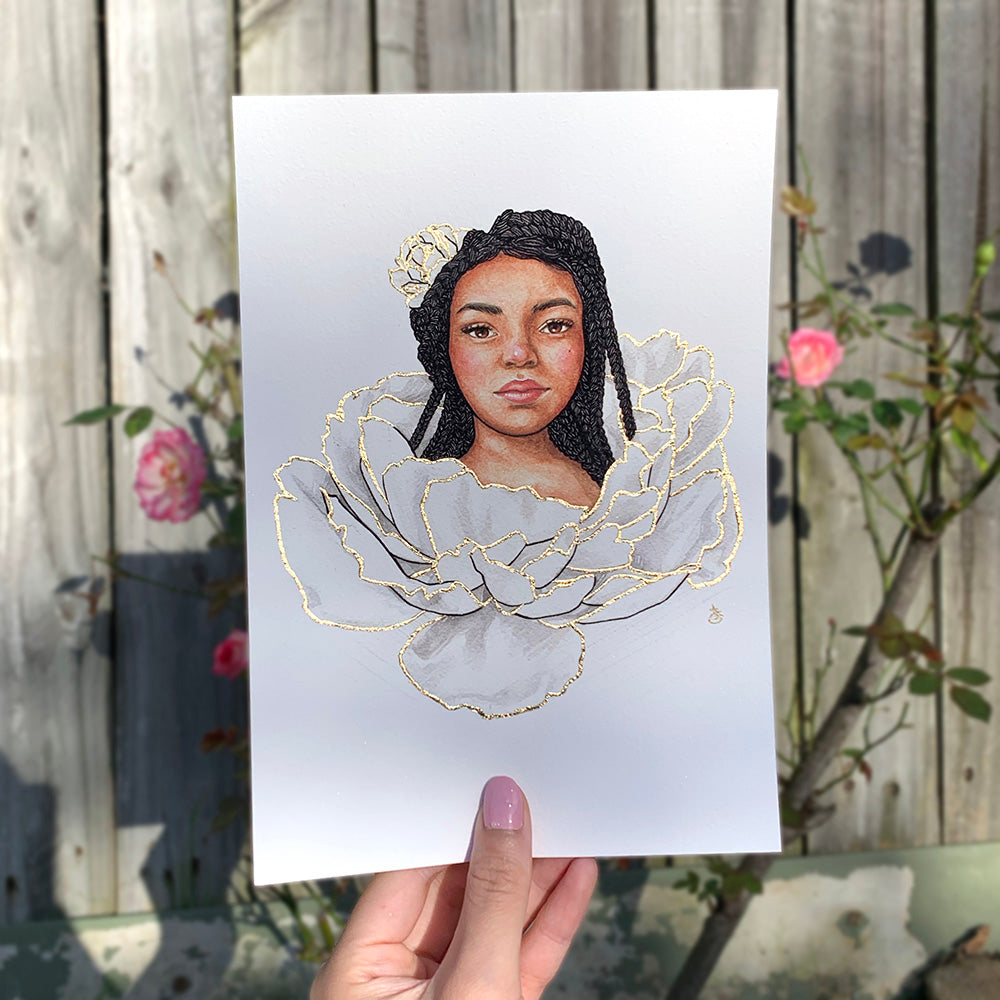 Power is Feminine: Peony Fine Art Print