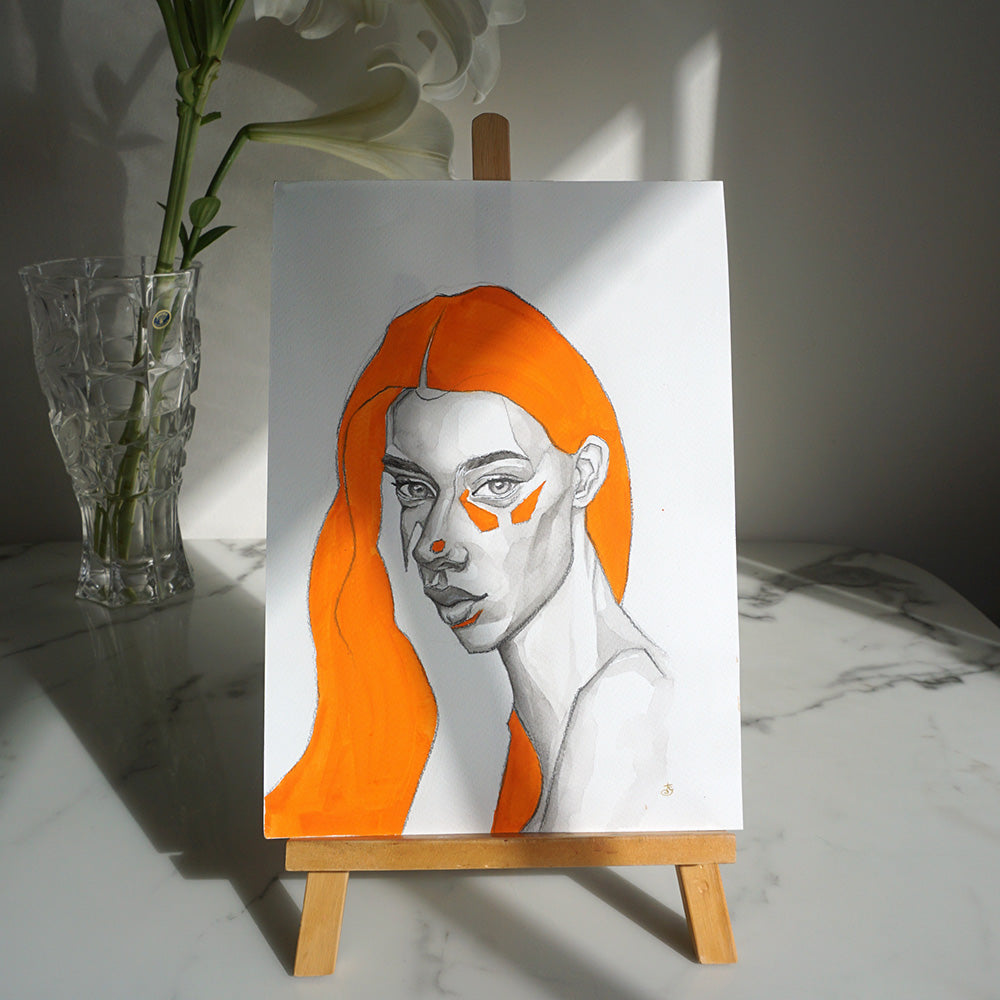"Geometric Portrait" Sketch