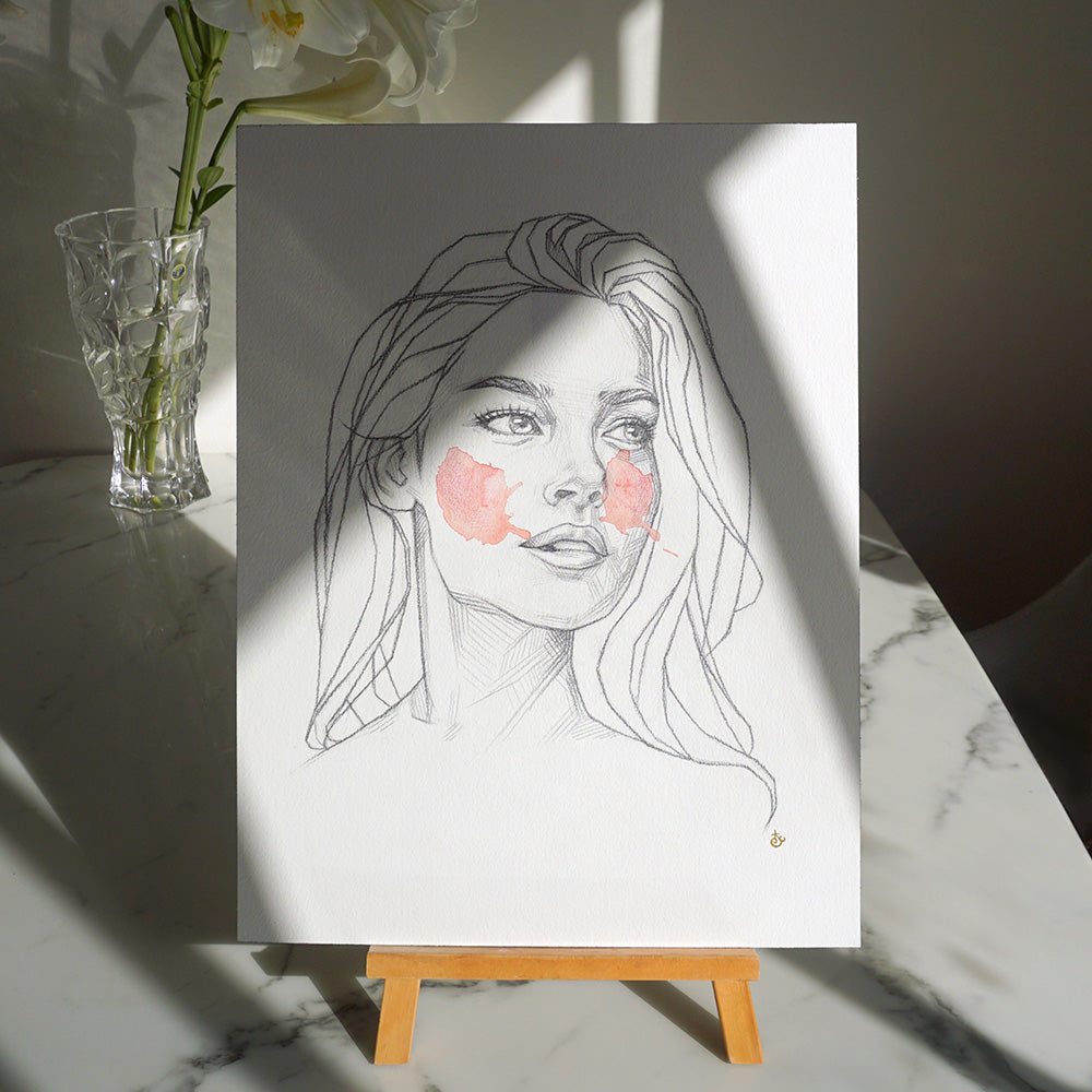 "Girl with the Melting Blush"