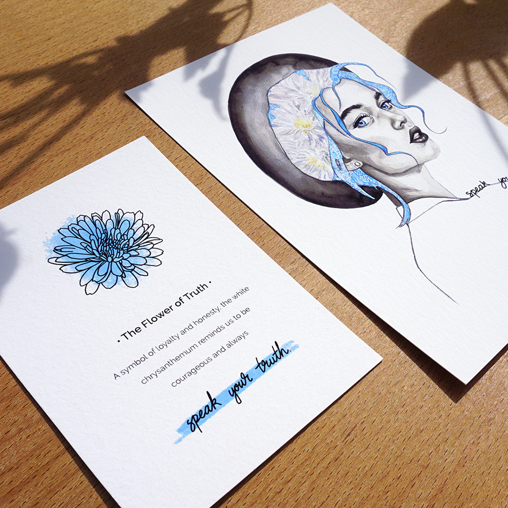 "The Flower of Truth" Fine Art Print