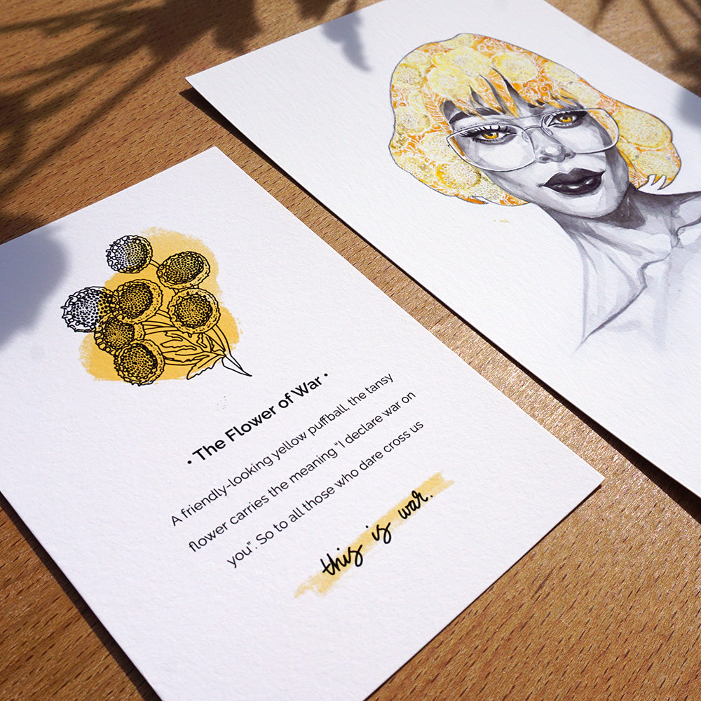 "The Flower of War" Fine Art Print