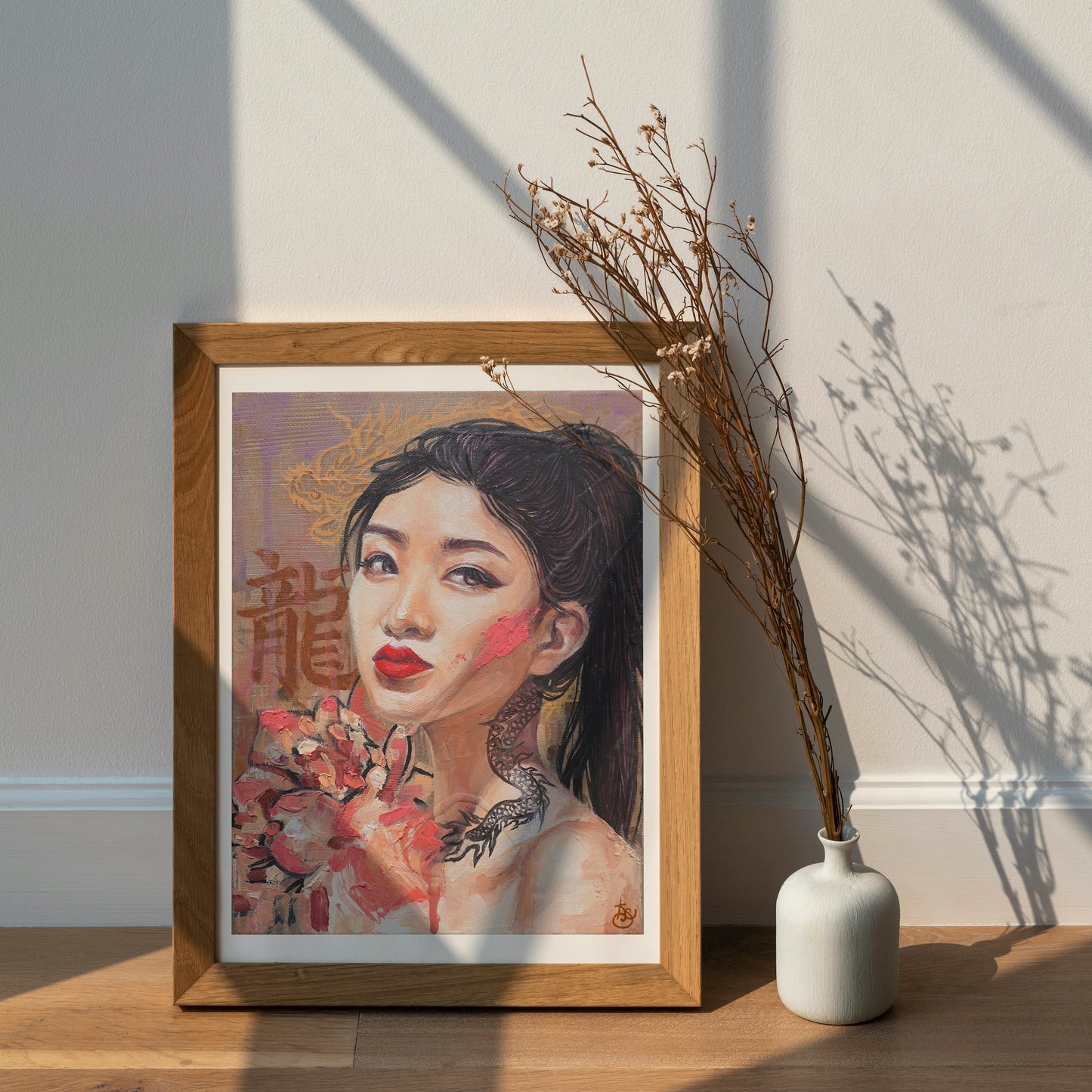 "Dragon Marked" Fine Art Print