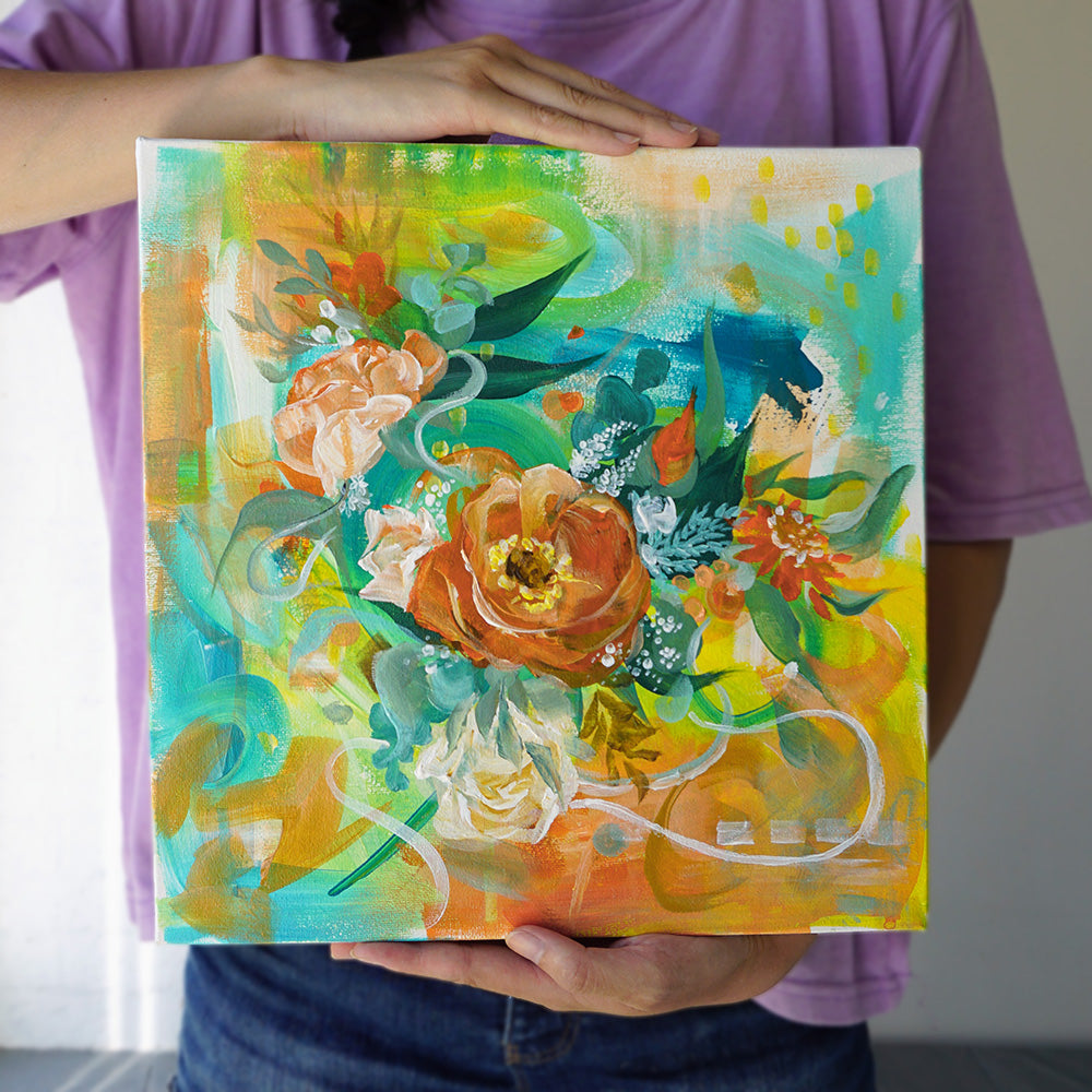 "Enduring Love" Acrylic Study