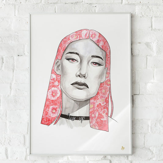 "The Flower of Ambition" Fine Art Print