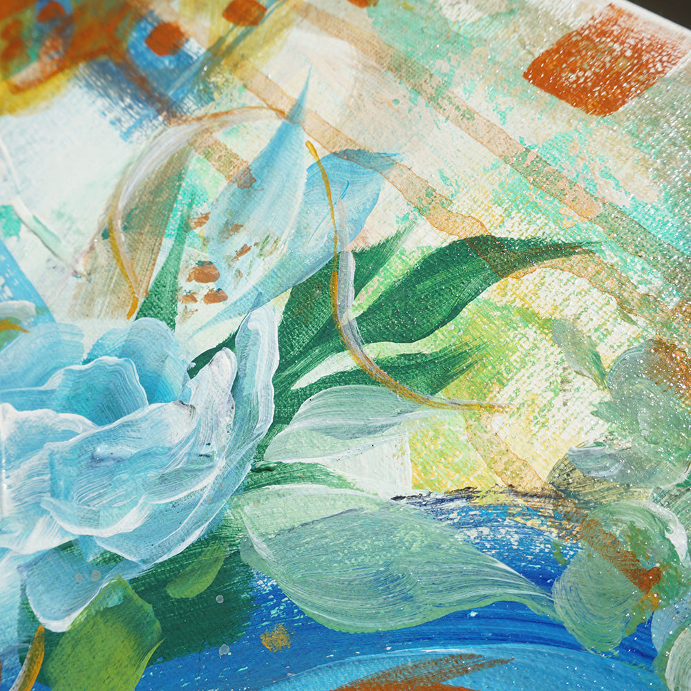 “Teardrop" Acrylic Study