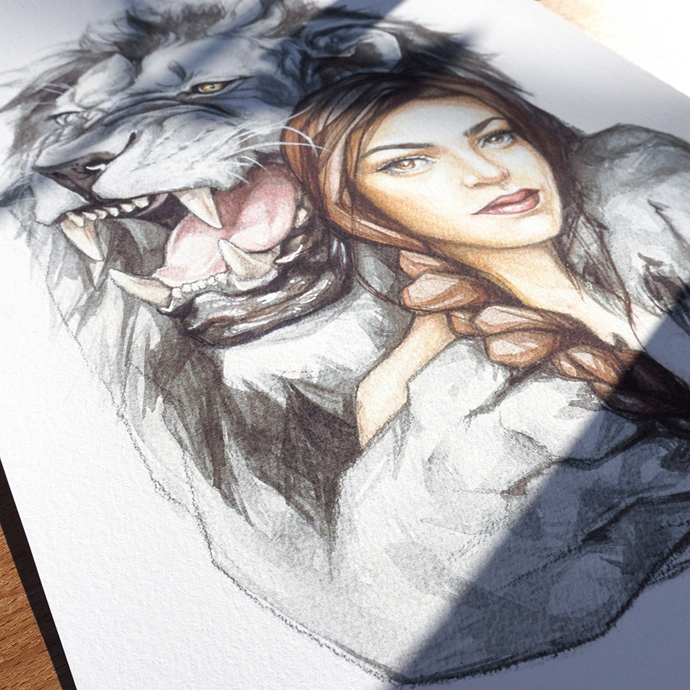 "Lion Heart" Fine Art Print