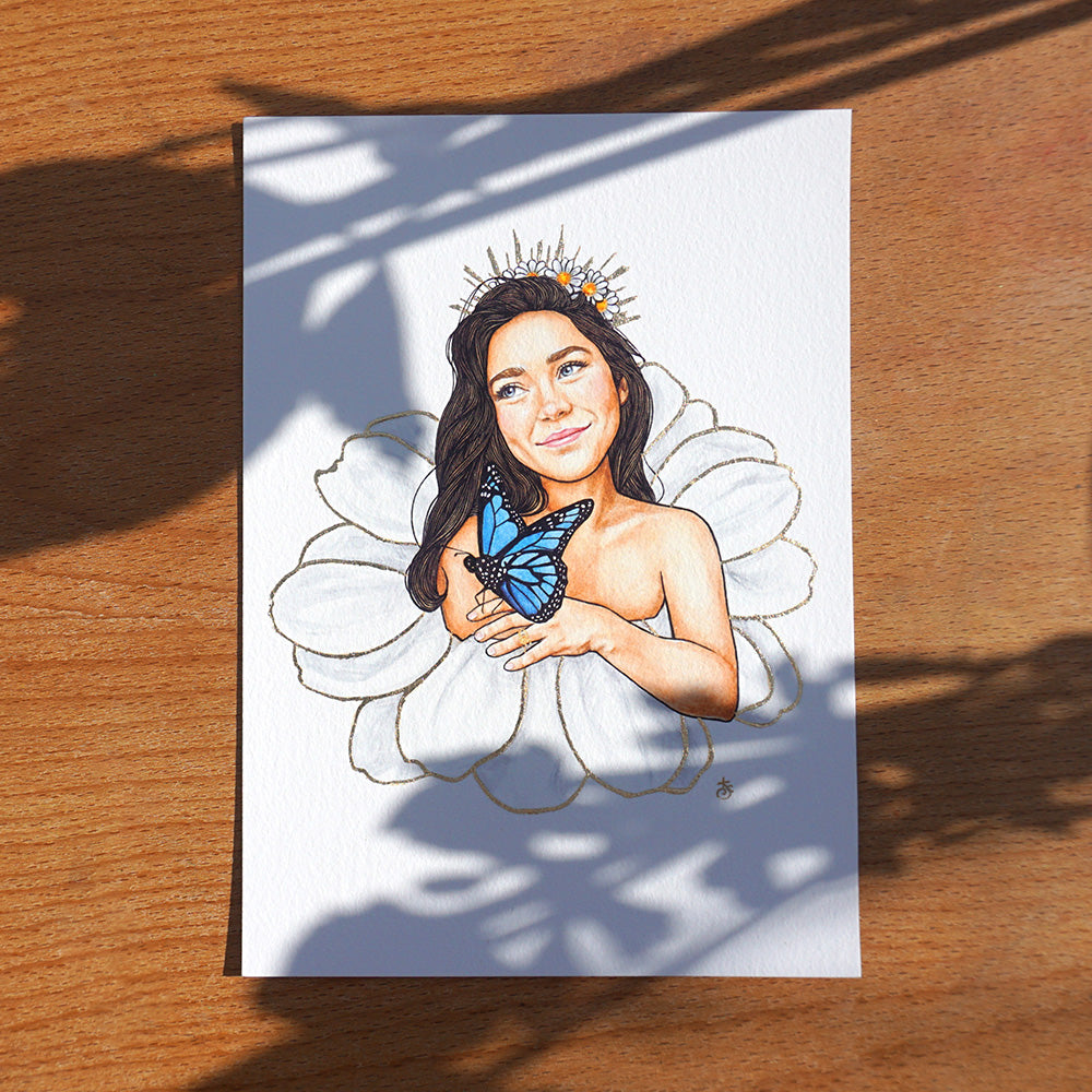 Power is Feminine: Daisy Fine Art Print