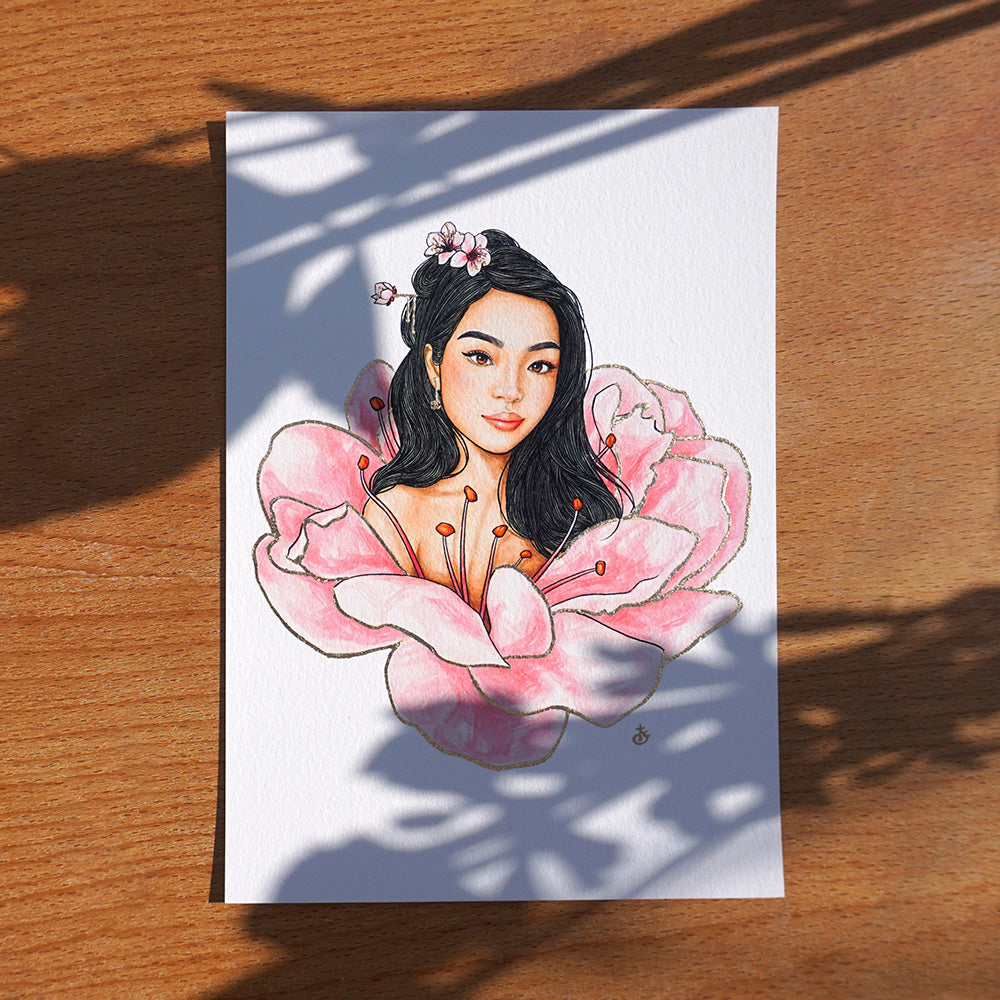 Power is Feminine: Ichiyo Fine Art Print