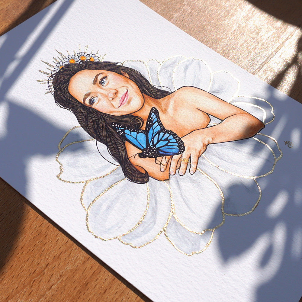 Power is Feminine: Daisy Fine Art Print