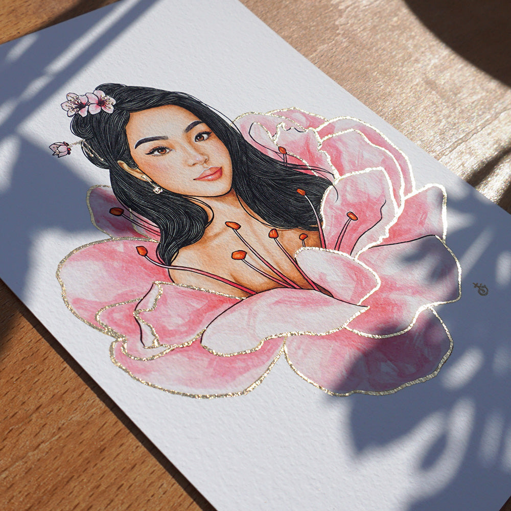 Power is Feminine: Ichiyo Fine Art Print