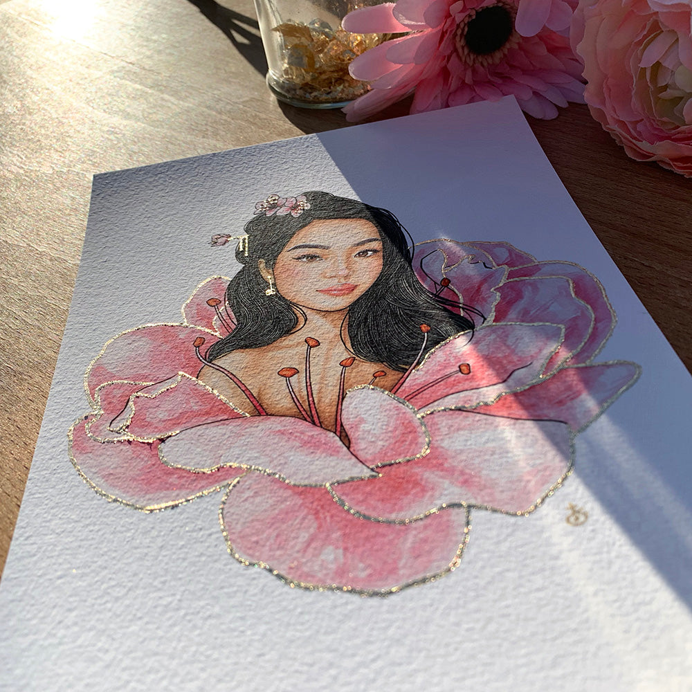 Power is Feminine: Ichiyo Fine Art Print