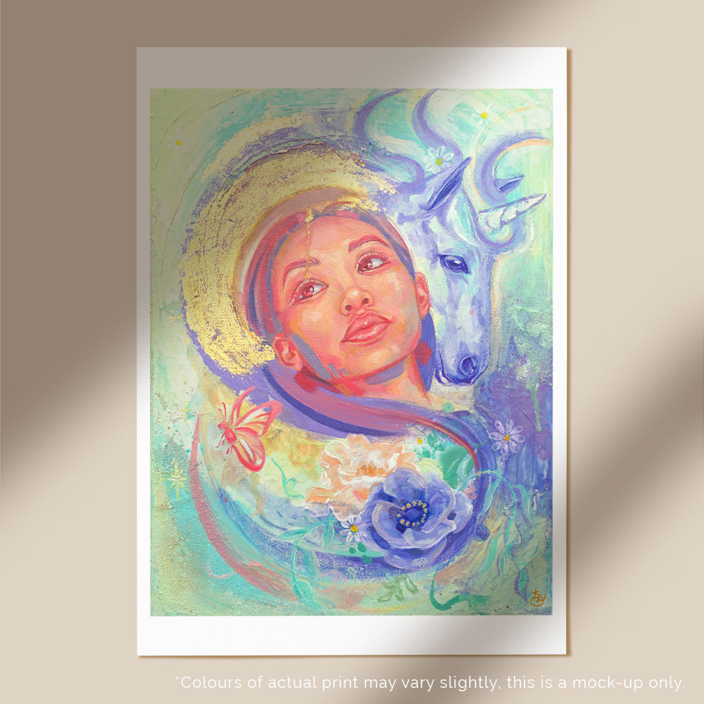 "Unicorn Dreams" Fine Art Print