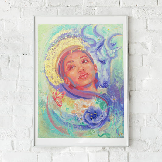 "Unicorn Dreams" Fine Art Print