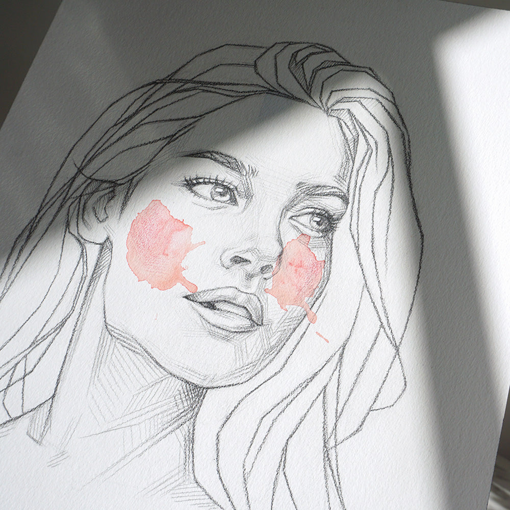 "Girl with the Melting Blush"