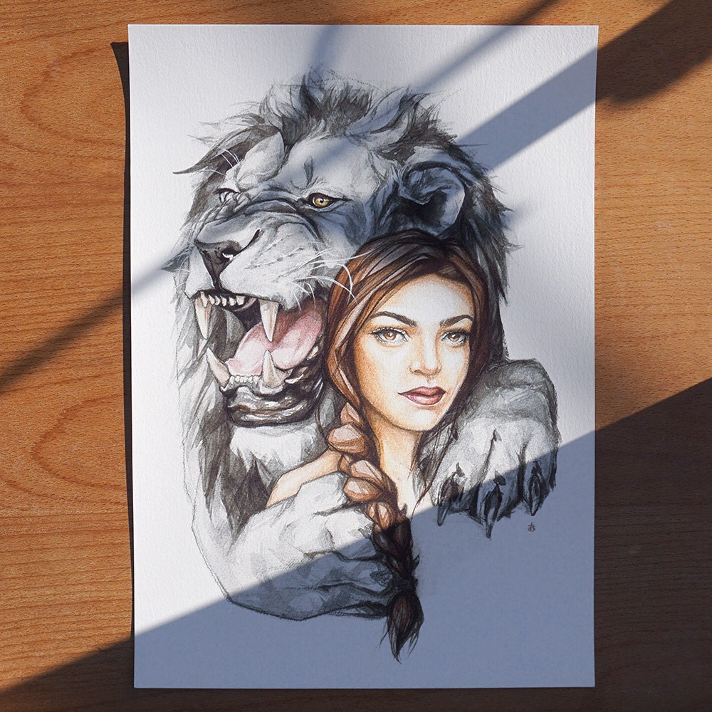 "Lion Heart" Fine Art Print